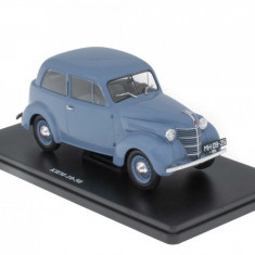 Macheta auto Kim 10-50 1940 albastru, 1:24 Colectia Automobile de Neuitat 