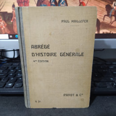 Paul Maillefer, Abrege d'Histoire Generale, 4me edition, Payot, Paris 1927, 056