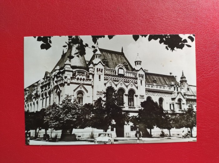 CARTE POSTALA - RSR - ORADEA - BIBLIOTECA CENTRALA