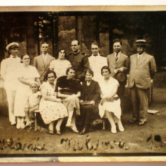 P.128 CP FOTOGRAFIE DE GRUP SLANIC MOLDOVA 1933