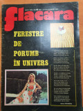 Revista flacara 27 octombrie 1973- articol si foto festivalul sarmis,hunedoara