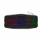 Tastatura Exodus 210 uRage, 104 taste, USB, iluminare RGB, Negru
