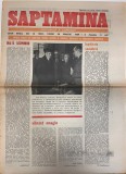 Almanah Revista Saptamana Nr 12 Martie 1989 Editie 8 Pagini Romana Brosat 42x30cm
