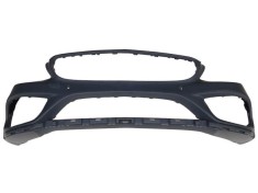 Bara fata Mercedes Clasa C (W205), 01.2014-12.2018, cu 4 gauri pentru Senzori de parcare (PDC); grunduit, Aftermarket