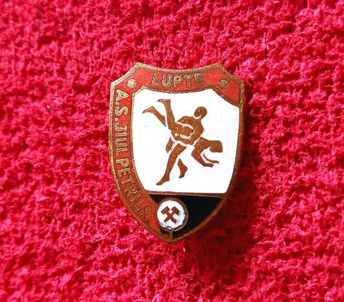 Insigna Lupte - AS JIUL PETRILA