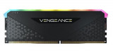 Memorie Corsair Vengeance RGB RS 8GB, DDR4, 3600MHz, CL18, 8GB, 1.35V, Negru