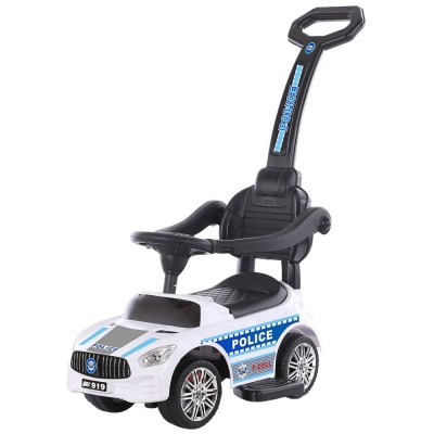 Masinuta de impins Chipolino Police white cu maner foto