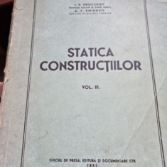 STATICA CONSTRUCTIILOR, VOL III - I.P.PROCOFIEV