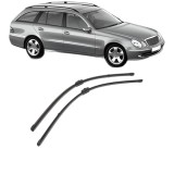 Cumpara ieftin Set stergatoare auto MERCEDES-BENZ E-CLASS T-Model (S211) 2003-2009, pentru parbriz, Valeo Silencio Xtrm