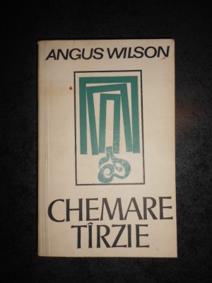 ANGUS WILSON - CHEMARE TARZIE foto