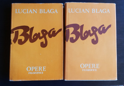 LUCIAN BLAGA - OPERE FILOZOFICE, vol. 9 Trilogia culturii, 10 Trilogia valorilor foto