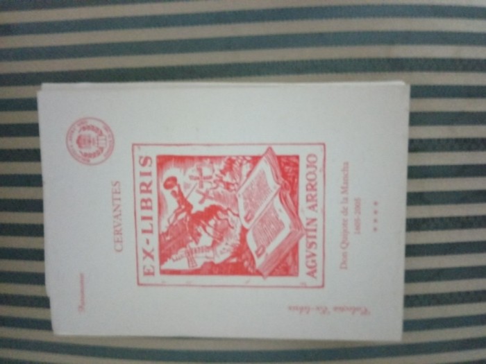 Augustin Arrojo Cervantes Ex-Libris