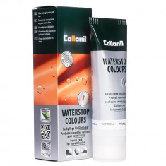 Crema de pantofi cu ulei de migdale Collonil Waterstop Colours, 75 ml, naturell