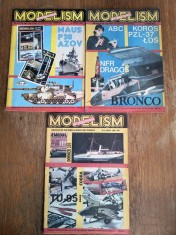 Lot 3 Reviste Modelism an 1994 , nr. 1, 2, 3-4 / C rev P2 foto