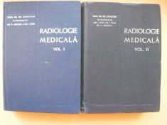 GH. SCHMITZER - RADIOLOGIE MEDICALA ( 2 volume ) - 1966-1967 foto