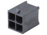 Soclu Tată Mega-Fit 5,7mm 4 PIN 23A THT