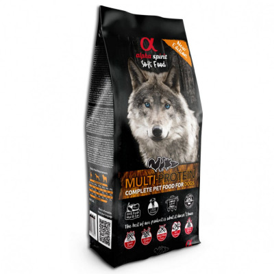 Alpha Spirit Complete Soft Dog Food &amp;ndash; Multiprotein 1,5kg foto