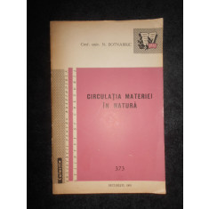 N. Botnariuc - Circulatia materiei in natura (1960)