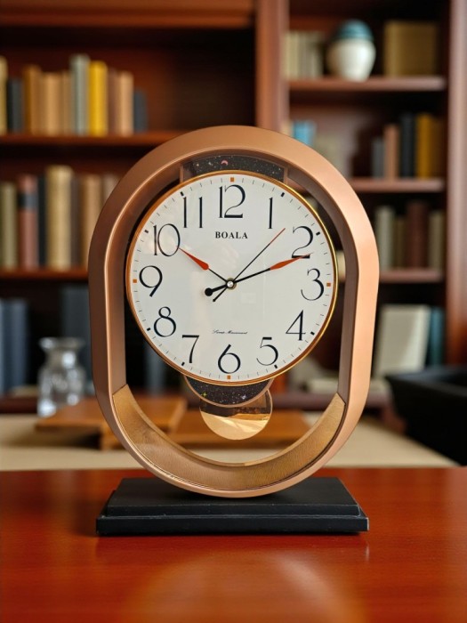 Ceas de perete cu pendul silențios 46 cm