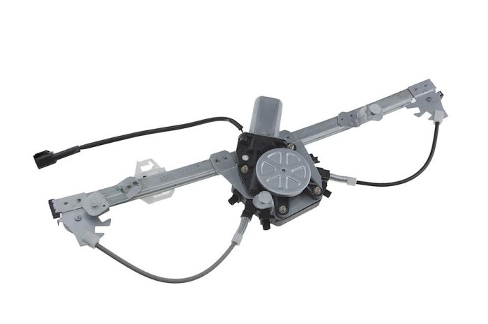 Macara geam Fiat Panda 2012-, Stanga Fata Cu Motor, NTY EPS-FT-024