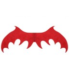 Aripi Rosii Dracusor pentru Costum Carnaval - Accesoriu Godan 42.9x17.9 cm