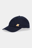 K-Way șapcă de baseball din bumbac culoarea bleumain, neted, K81433W