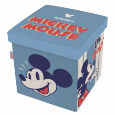 Taburet pentru depozitare jucarii Mickey