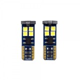 Set 2 x Lampi auto LED, Canbus, 12 SMD, CBT 507