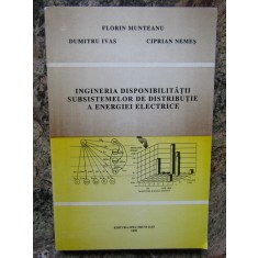 Ingineria Disponibilitatii Subsistemelor De Distributie A Ene - Colectiv