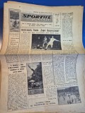 ziarul sportul popular 1 august 1967 - cupa bucurestiului la fotbal