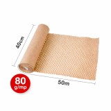 Hartie tip Fagure Honeycomb 80 g/mp &ndash; Rola 40 cm x 50 m, Ambalaj Ecologic din