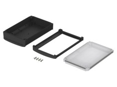 Carcasă desktop BOPLA BoVersa 140x210x63mm policarbonat IP66/IP68 neagră