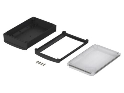 Carcasă desktop BOPLA BoVersa 140x210x63mm policarbonat IP66/IP68 neagră foto