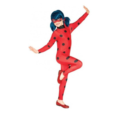 Costum Buburuza Miraculoasa pentru fete - Ladybug 116 cm 5-6 ani foto