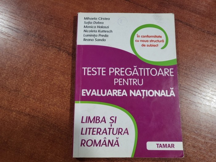 Teste pregatitoare pentru evaluarea nationala.Limba si literatura rom.-M.Cirstea