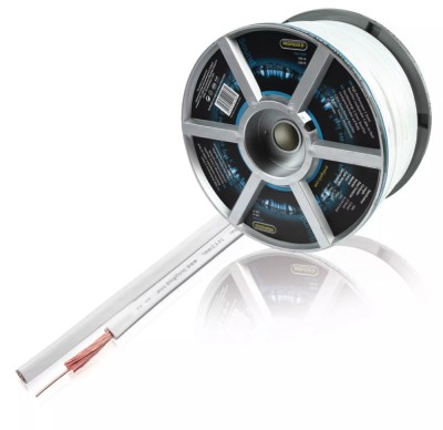 Cablu difuzor 2x2.5 mm alb OFC cupru PROFESIONAL Profigold PGC7259 foto