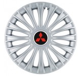 Cumpara ieftin Set 4 Capace Roti, potrivite jantelor de R14, pentru Mitsubishi, model dino cromat, Autohelix MSA
