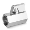 Robinet sferic 1/2 inch, Mini robinet alama cromata