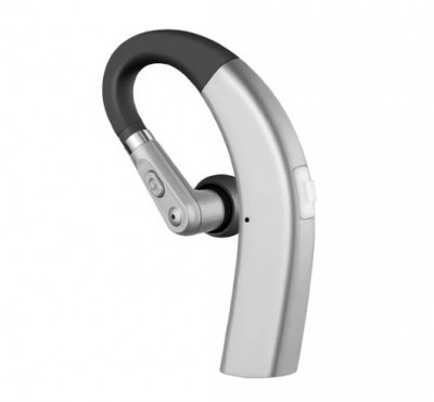 Casca Bluetooth Techstar&amp;reg; M11 Argintiu, Ultra Usor 10g, Comfortabil, HD, Noise Canceling, 10gr foto