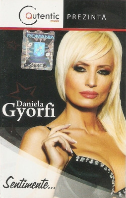 Casetă audio Daniela Gyorfi-Sentimente..., originală foto