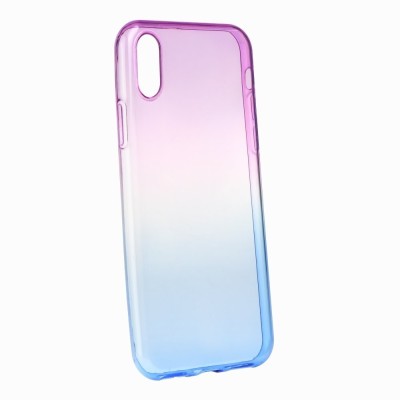 Husa APPLE iPhone X - Ombre (Violet&amp;amp;Albastru) foto