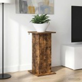 vidaXL Suport pentru plante Stejar fumuriu 30,5 x 30 x 60,5 cm 899790