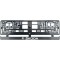 Set 2 bucati, suport numar inmatriculare Carbon, Skoda I