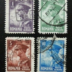 Romania LP 87 , Carol al II lea , Posta aeriana , Stampilate