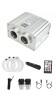 Kit Fibra Optica Plafon Instelat Auto 1200 Fire cu efect TWINKLE si Kit 10 Comete inclus 0.75mm si 3M lungime RGBW cu Control din Aplicatie Telefon si