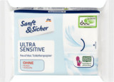 Sanft&amp;Sicher Ultra Sensitive h&acirc;rtie igienică umedă, 50 buc