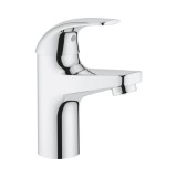 Baterie Lavoar GROHE BauCurve Crom Monocomanda, cartus ceramic,ventil, racorduri flexibile, fixare inclusa