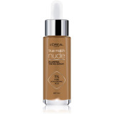 L&rsquo;Or&eacute;al Paris True Match Nude Plumping Tinted Serum ser pentru uniformizarea nuantei tenului culoare 6-7 Tan 30 ml