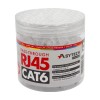 Mufa RJ-45 UTP Cat.6 EZ Passthrough, 50&micro; (100 buc) RJ45-CAT6-EZ-50U-JAR, ASYTECH Networking