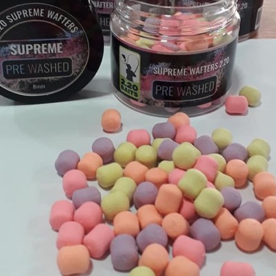 Wafter 2.20 Baits Supreme Pre Washed 8mm 50ml/borcan foto